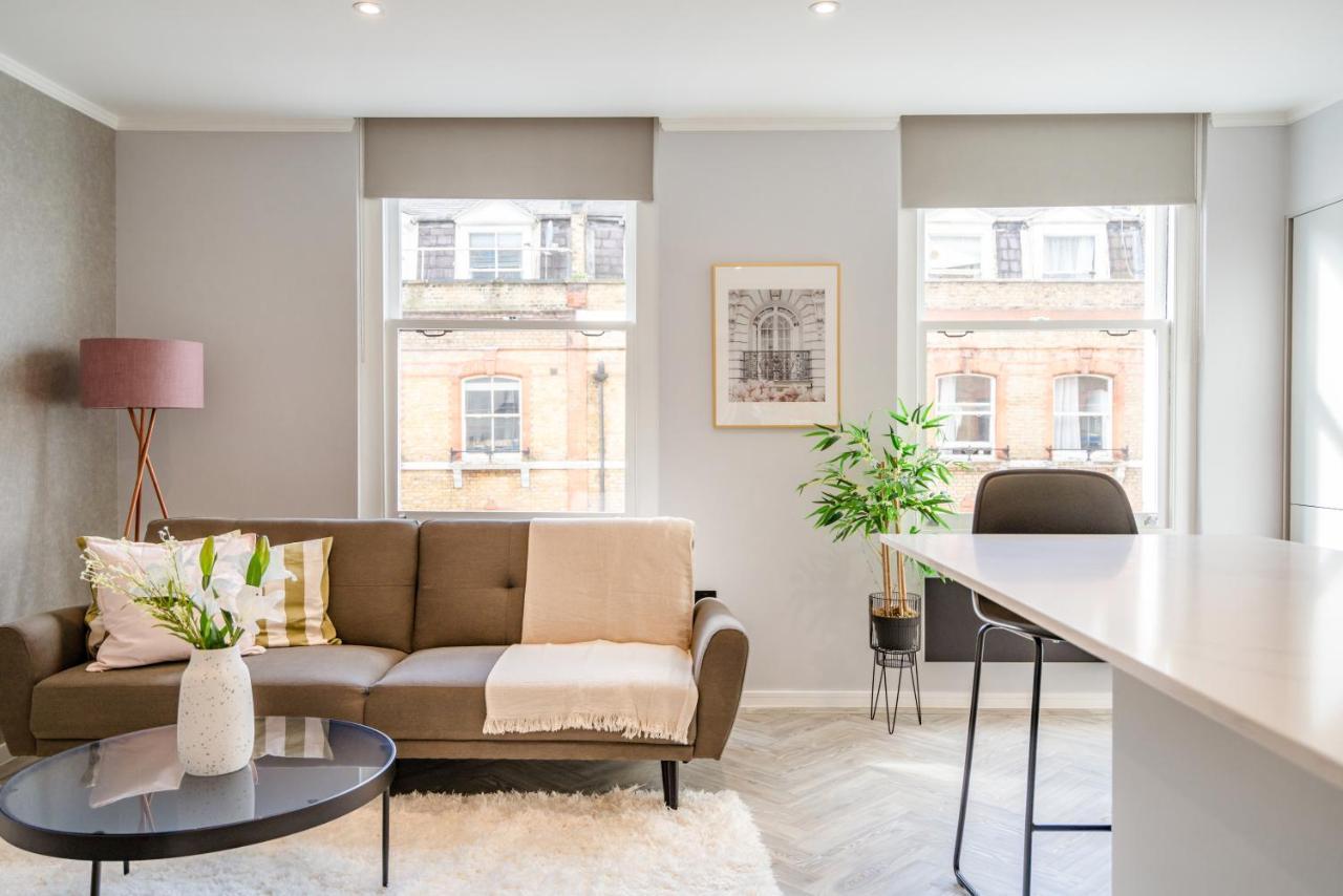 Modern & Chic One Bedroom Apartments In Fitzrovia By Sojo Stay London Exterior foto