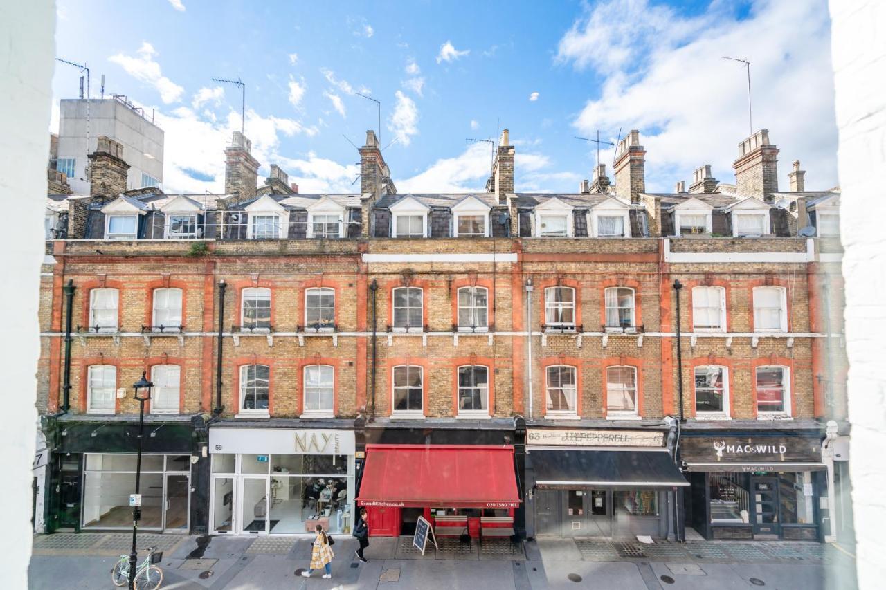 Modern & Chic One Bedroom Apartments In Fitzrovia By Sojo Stay London Exterior foto