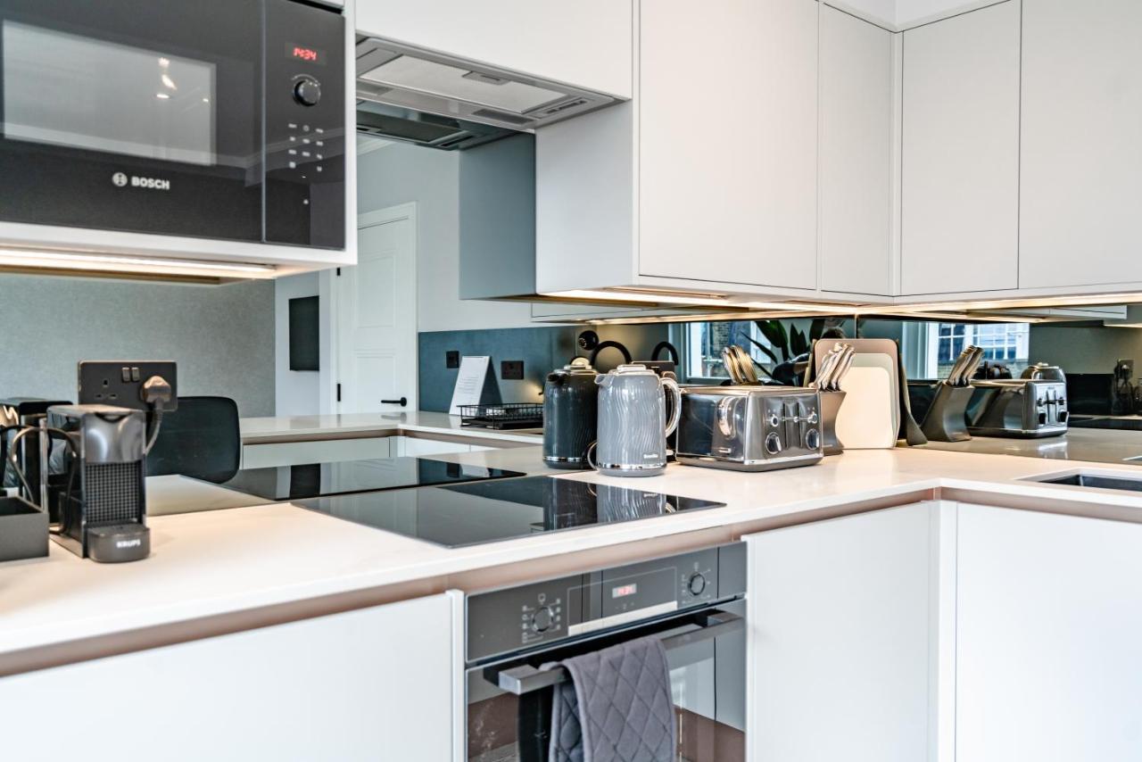 Modern & Chic One Bedroom Apartments In Fitzrovia By Sojo Stay London Exterior foto
